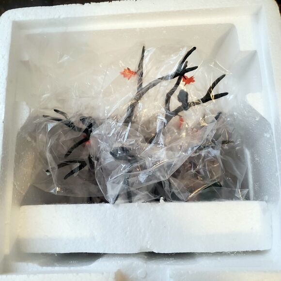 Department 56 Pumpkin Halloween Spooky Tree Village Accessory 52770 Original Box - Picture 9 of 12